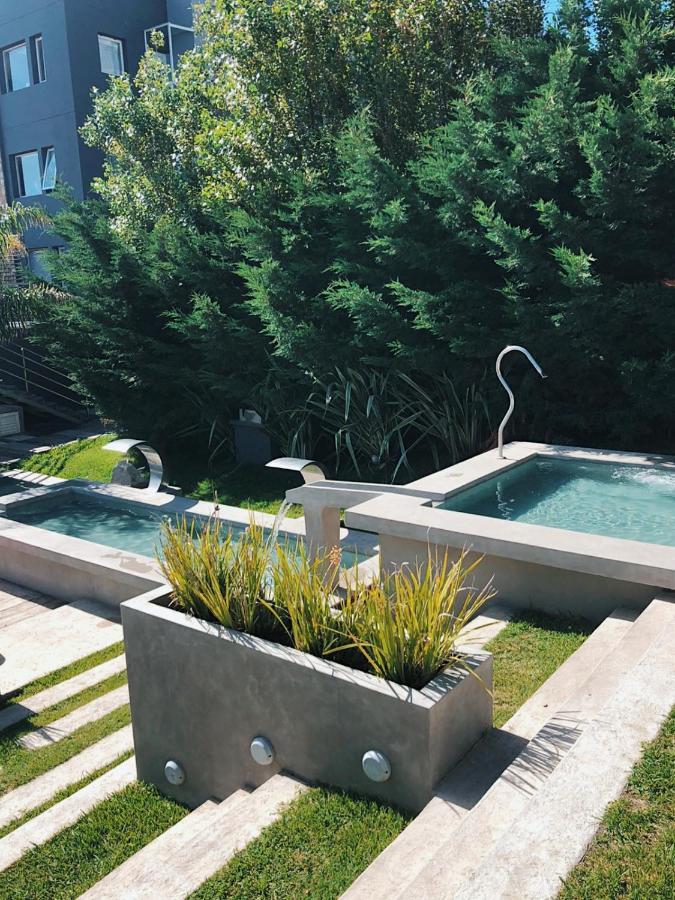 Aguas De Oro Aparthotel Villa Gesell Bagian luar foto